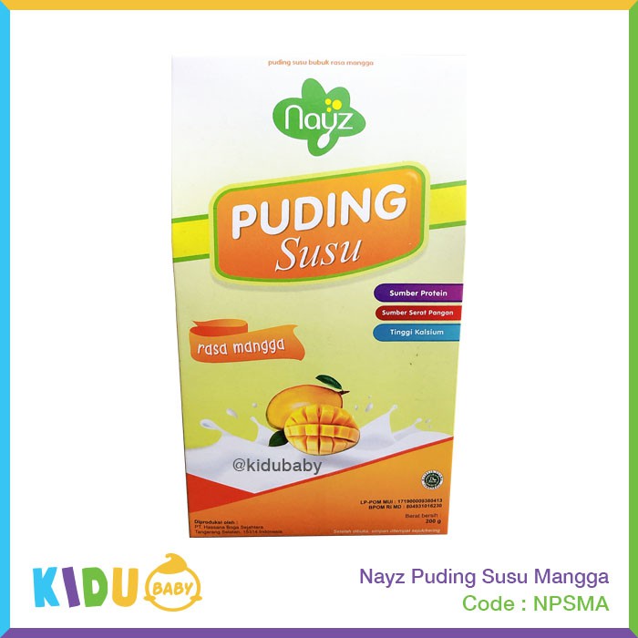 Nayz Puding Susu Makanan MPASI Bayi Anak / Kidu Baby