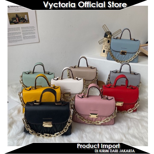 (COD) Vyctoria VOS7571 Tas Selempang Wanita Fashion Import Murah Promo 7571 658