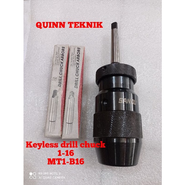 drill chuck keyless mt1 b16.arbor keyless drill chuck 1-16