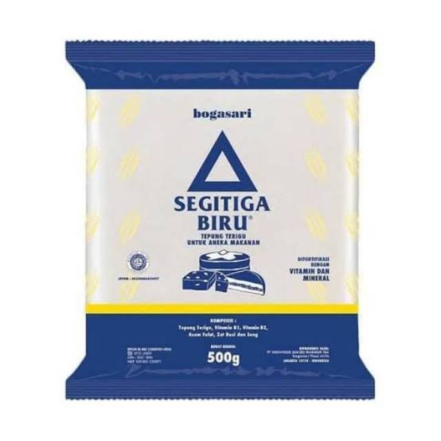 

Tepung Terigu Segitiga Biru 500 gr