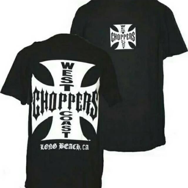 CHOPPERS KAOS  CHOPPERS WEST COAST LONG BEACH CA UNISEX COTTON