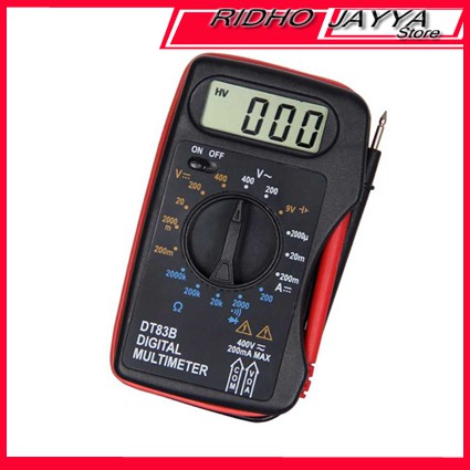 Pocket Size Digital Multimeter AC/DC Voltage Tester - DT83B