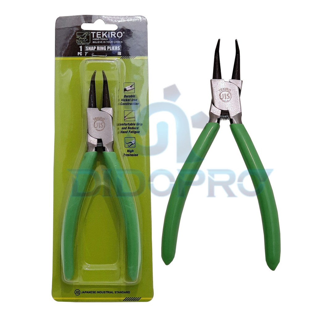 TANG SNAP RING PLIERS 7&quot; BENGKOK TUTUP TEKIRO PLIER CIRCLIP SNAPRING IB 7 INCH