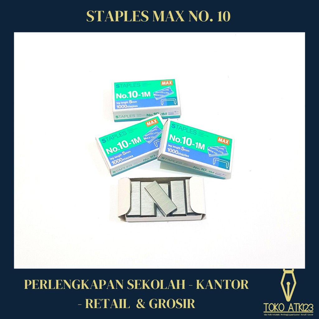 Staples / Isi Jepretan Merk Max No. 10-1M