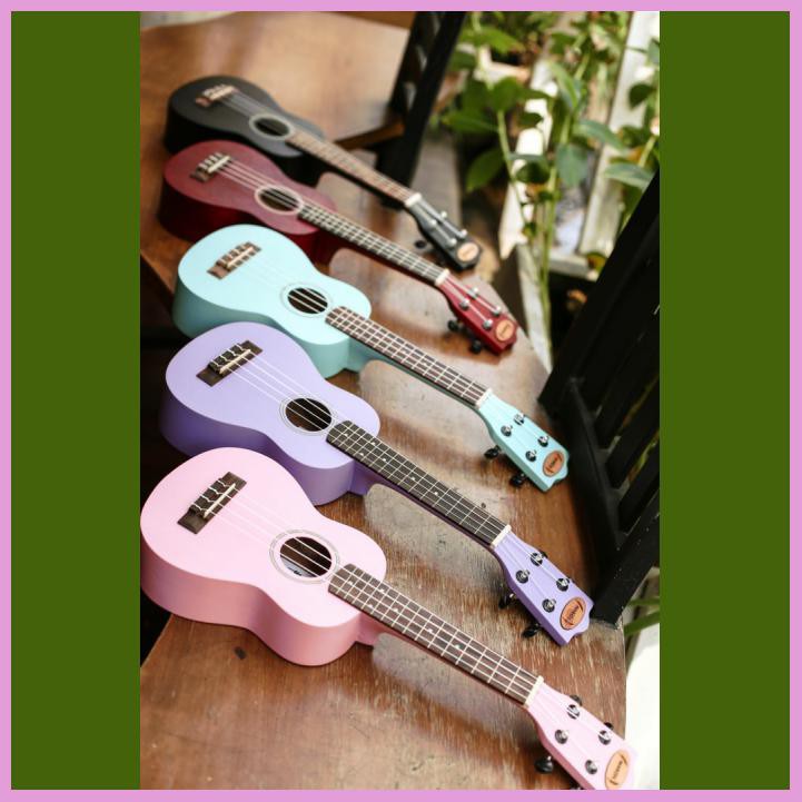 UKULELE SOPRANO MAKOA ORIGINAL / CUKLELE / GITARLELE / GITAR JUNIOR - HITAM