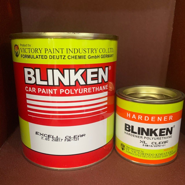 

Clear Gloss Blinken Excel / Anti Gores Blinken Excel + Hardener