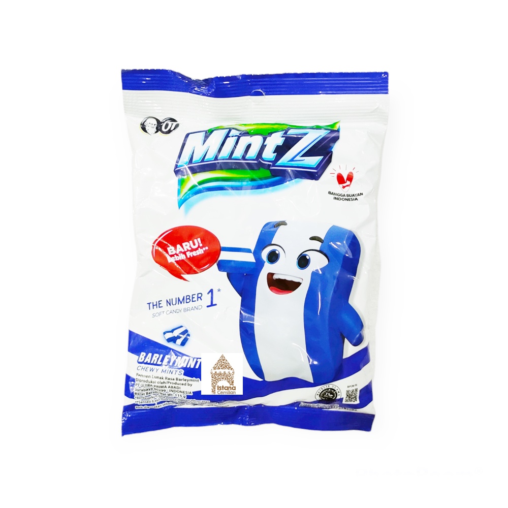 Permen MINTZ Chewy Mint Lunak (isi 50 pcs)