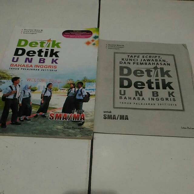 Buku Detik UNBK Bahasa Inggris SMA/MA