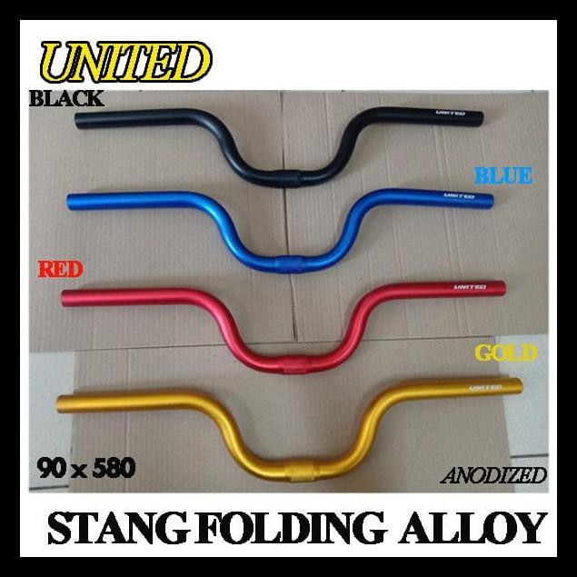 PROMO SETANG STANG UNITED SEPEDA LIPAT / SELI / MINI ALLOY - Tinggi 10cm