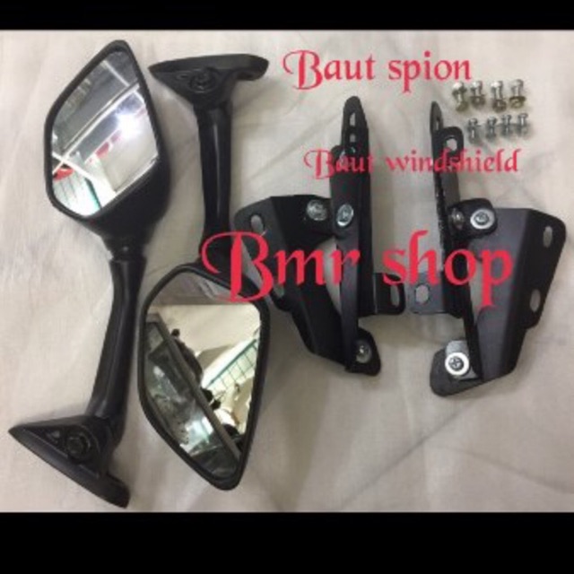 Paketan breket bracket spion r25 lexi model serpo dan spion r25