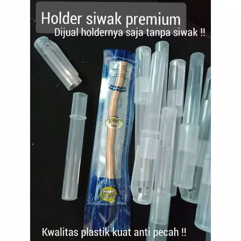 HOLDER SIWAK Plastik Kosong I Wadah tempat siwak  atau miswak higenis