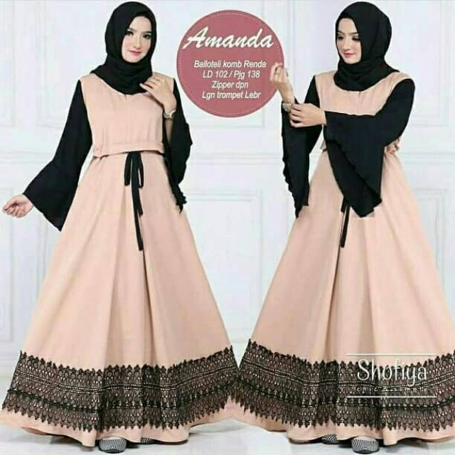 Gamis dress Amanda