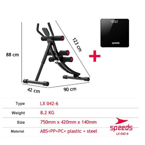 AB Coaster SPEEDS spinning bike olahraga