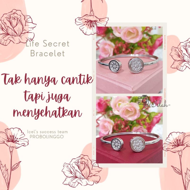 paket promo pendant MCI/LSW Shell/lif secret barcelet