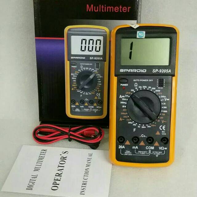 Avo meter multitester multimeter digital