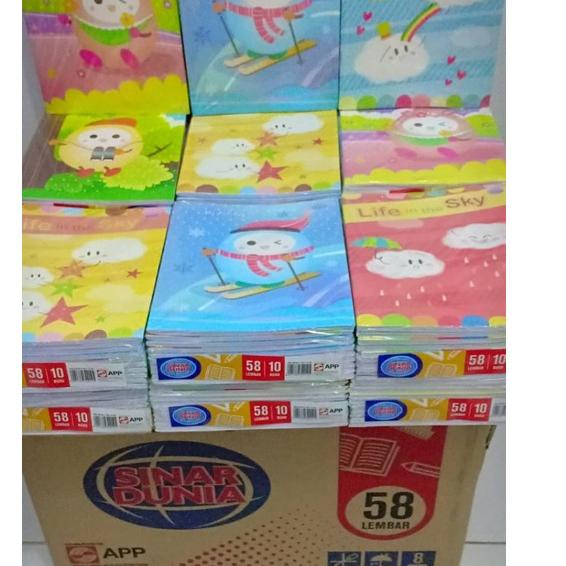 

Diskon Tambahan Buku Sidu 58 Lembar 1 Pak Isi 10 Buku