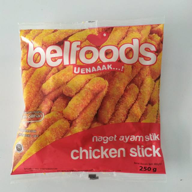 

Belfoods Uenak Chicken Stik 250 gr