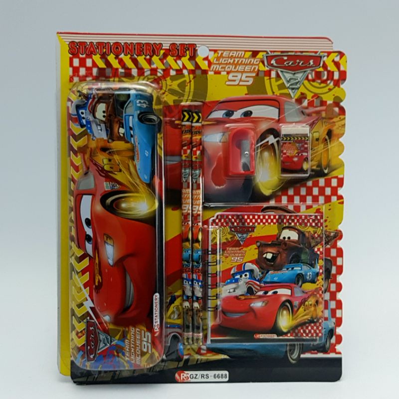 

Study Set / Paket Alat Tulis Set Cars RS-6688