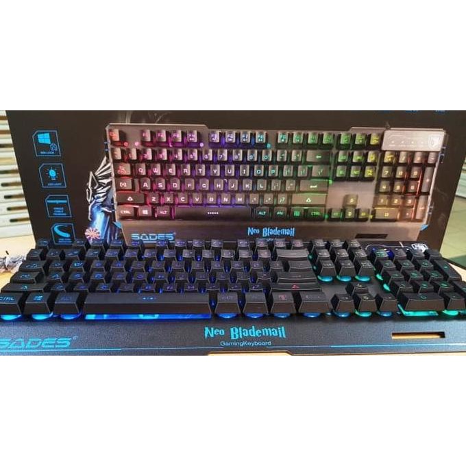 [[BISA COD]] KEYBOARD Sades Neo Blademail RGB / Blademail RGB NEW Modern Terlaris TERUJI Kode 1166