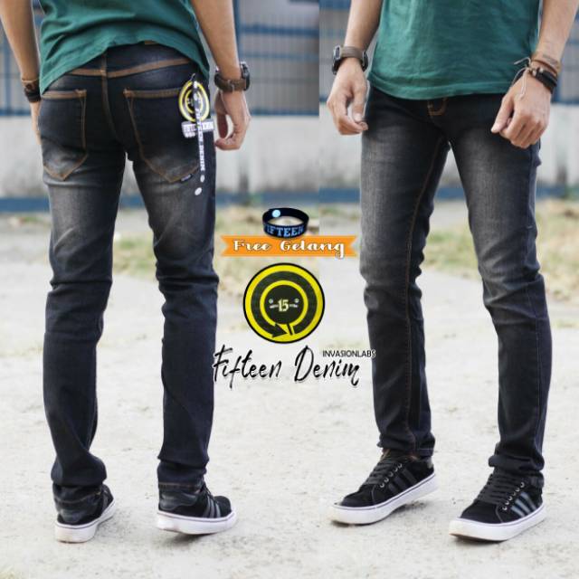 Jeans skiny fifteen denim