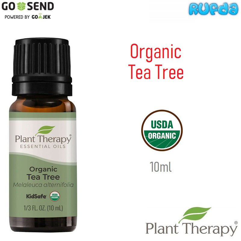 Plant Therapy Organic Tea Tree 10ml Murni Essential Oil