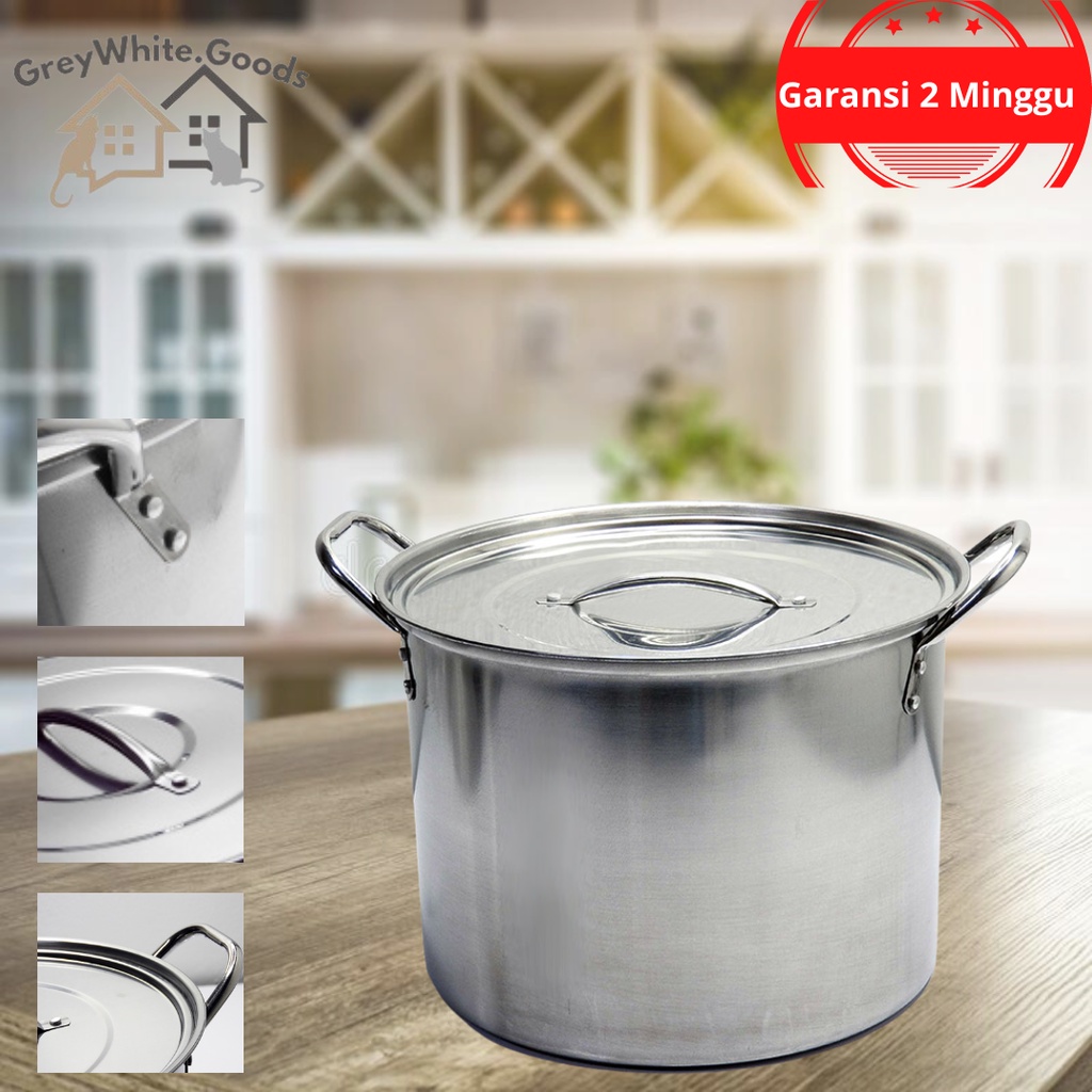 GW Panci Stainless Steel Tebal Pot Set