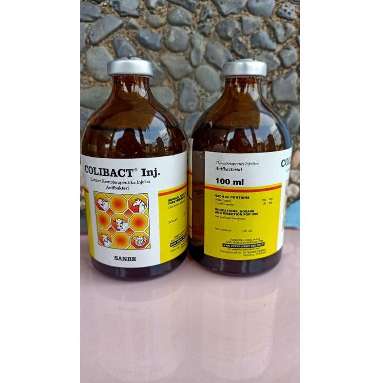 [DYKLG9054] Colibact inj 100 ml Injeksi Obat Sapi Kambing Domba Kuda Babi Ayam