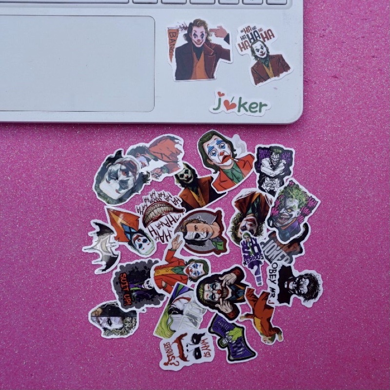 

(28pcs) JOKER STICKER TUMBLR