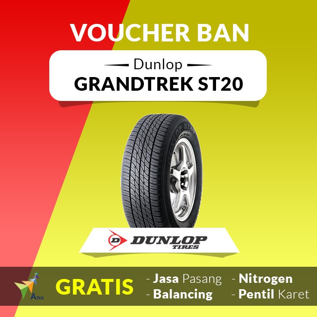Voucher Ban Mobil Dunlop Grandtrek ST20 215/65 R16 SR