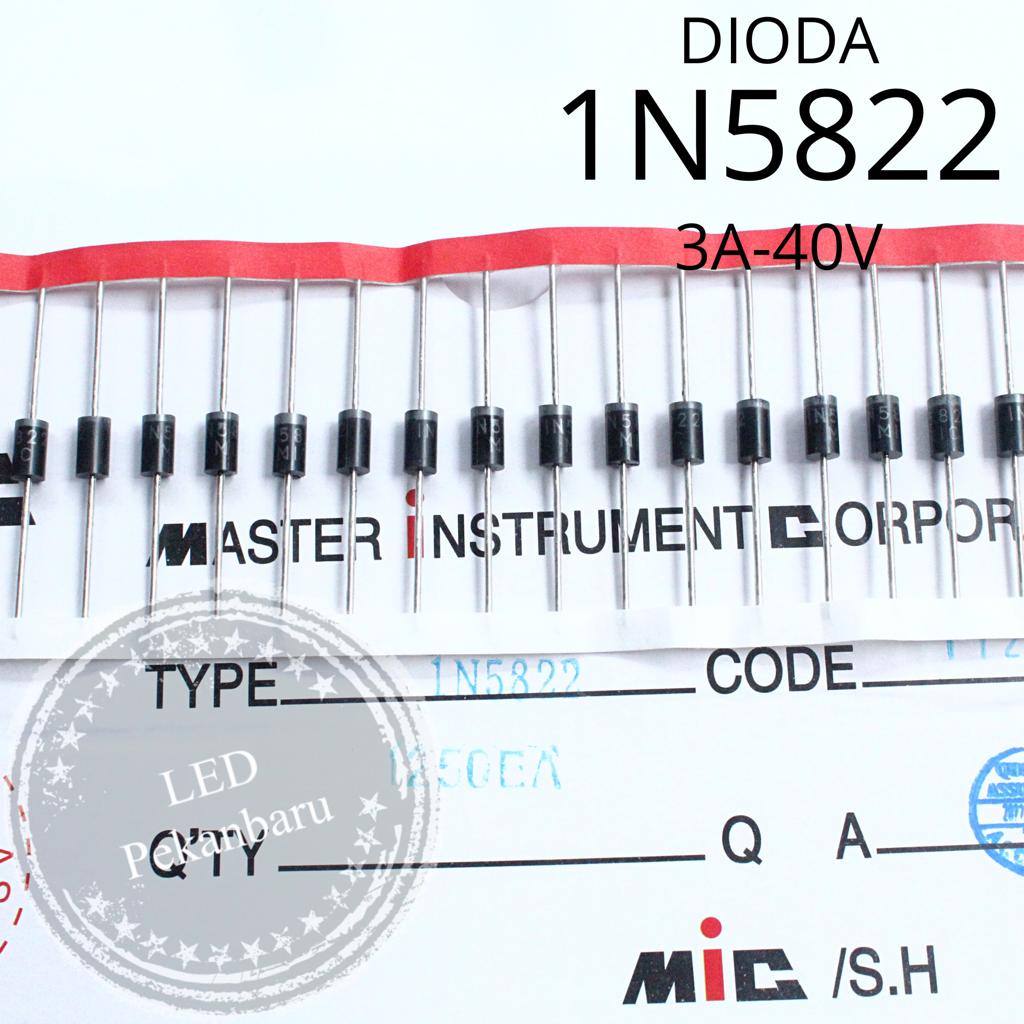 DIODA 1N5822 IN5822 IN 5822 1N MIC 3A 40V RENTENG DIODE