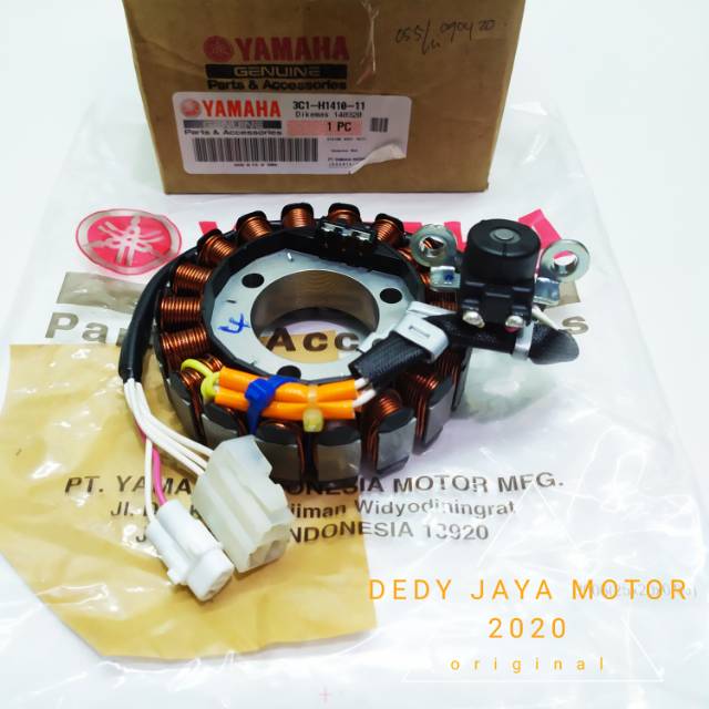 SPULL/ STATOR ASSY VIXION OLD PRODUK ASLI YAMAHA YGP100% 3C1-H1410-11