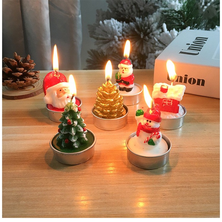 XDCD lilin pajangan natal candle hiasan dekorasi ornamen aksesoris