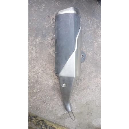 knalpot ninja 250fi orisinil standar pabrik