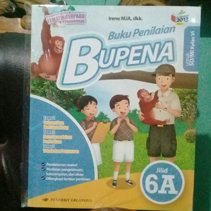 

❤BISA COD❤ Bupena 6a kelas 6 SD/MI K13.