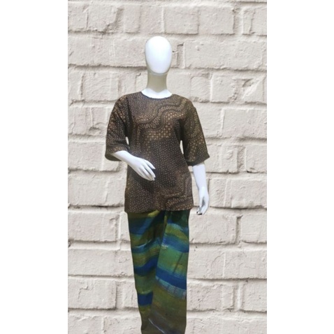atasan Kimora batik lengan lubang Jenis kain doby viscose