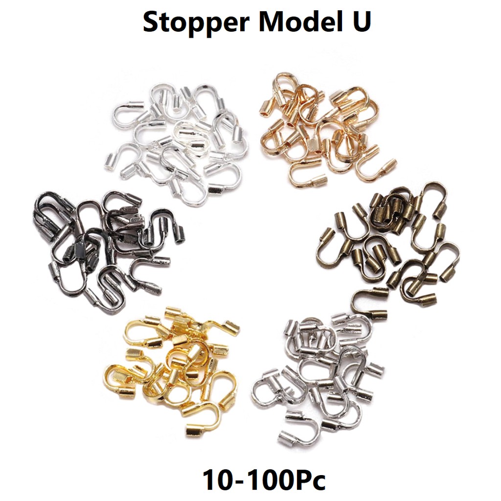 Crimp Stopper Ujung Model U Harga/10-100pc