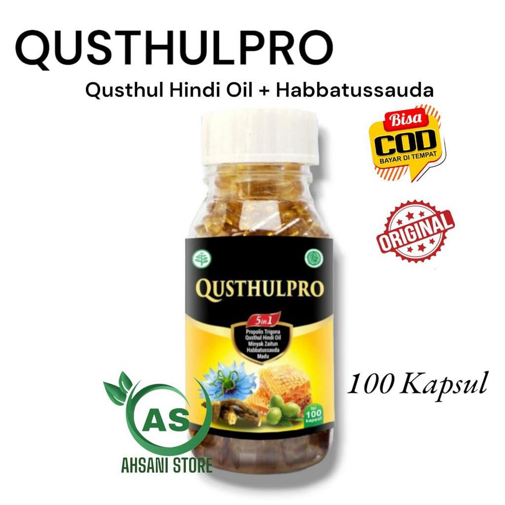 

QUSTULPRO - Kapsul Qustul plus habatusauda pro trigona - 100 Kapsul