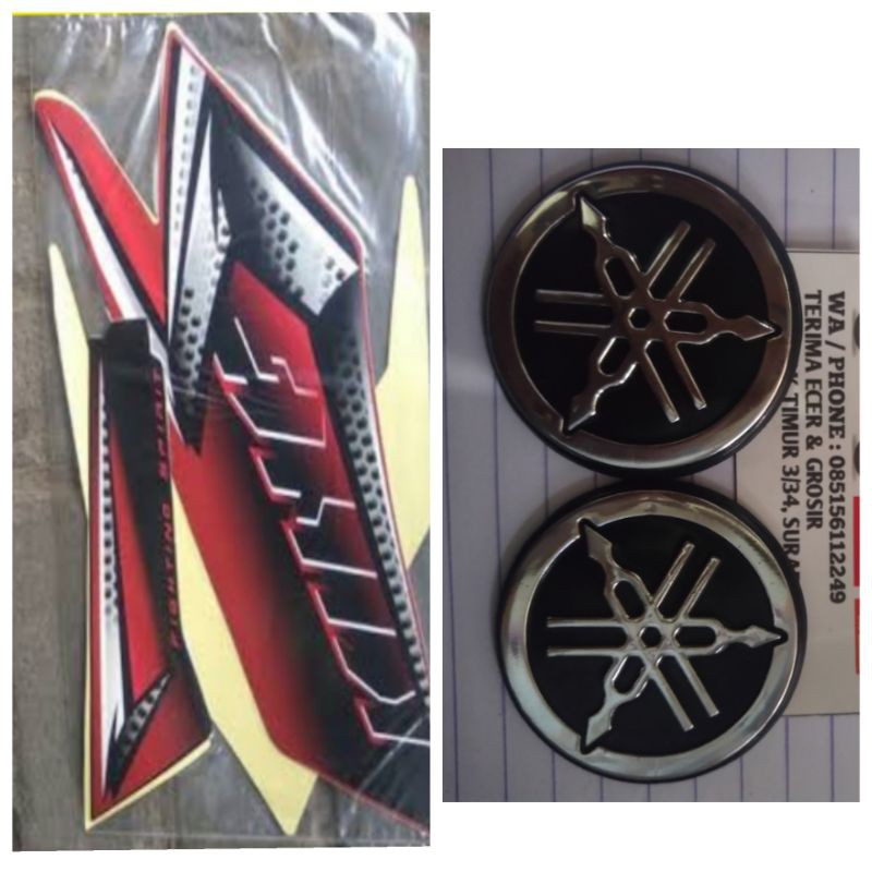 striping rx king 2008 + logo Yamaha rx king