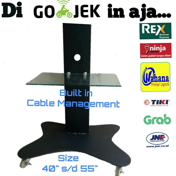 Bracket TV LCD stand ORI IMPORT 32 40 42 43 49 50 55 inch &quot; PD-063