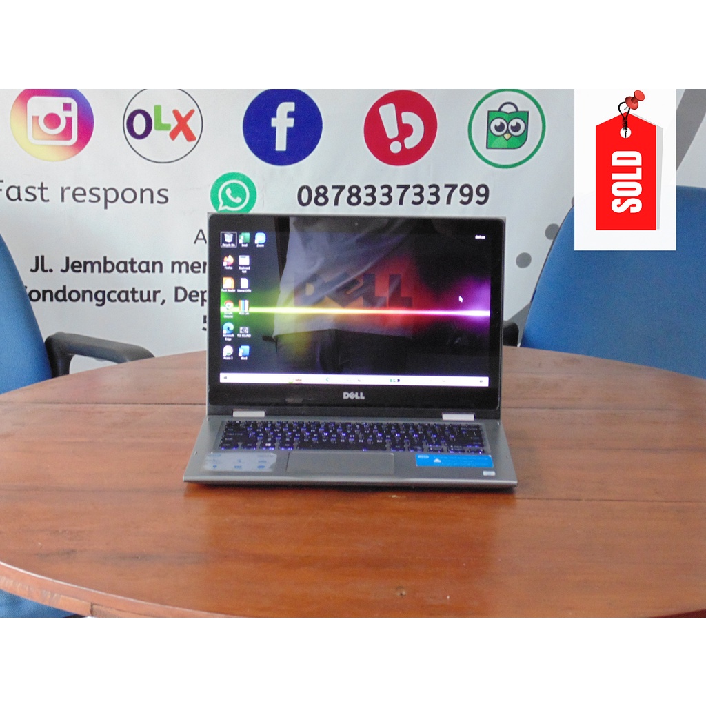 Dell inspiron 13-5368 | 2in1 FullHD IPS | Core i3-6100u | 8GB | 500GB