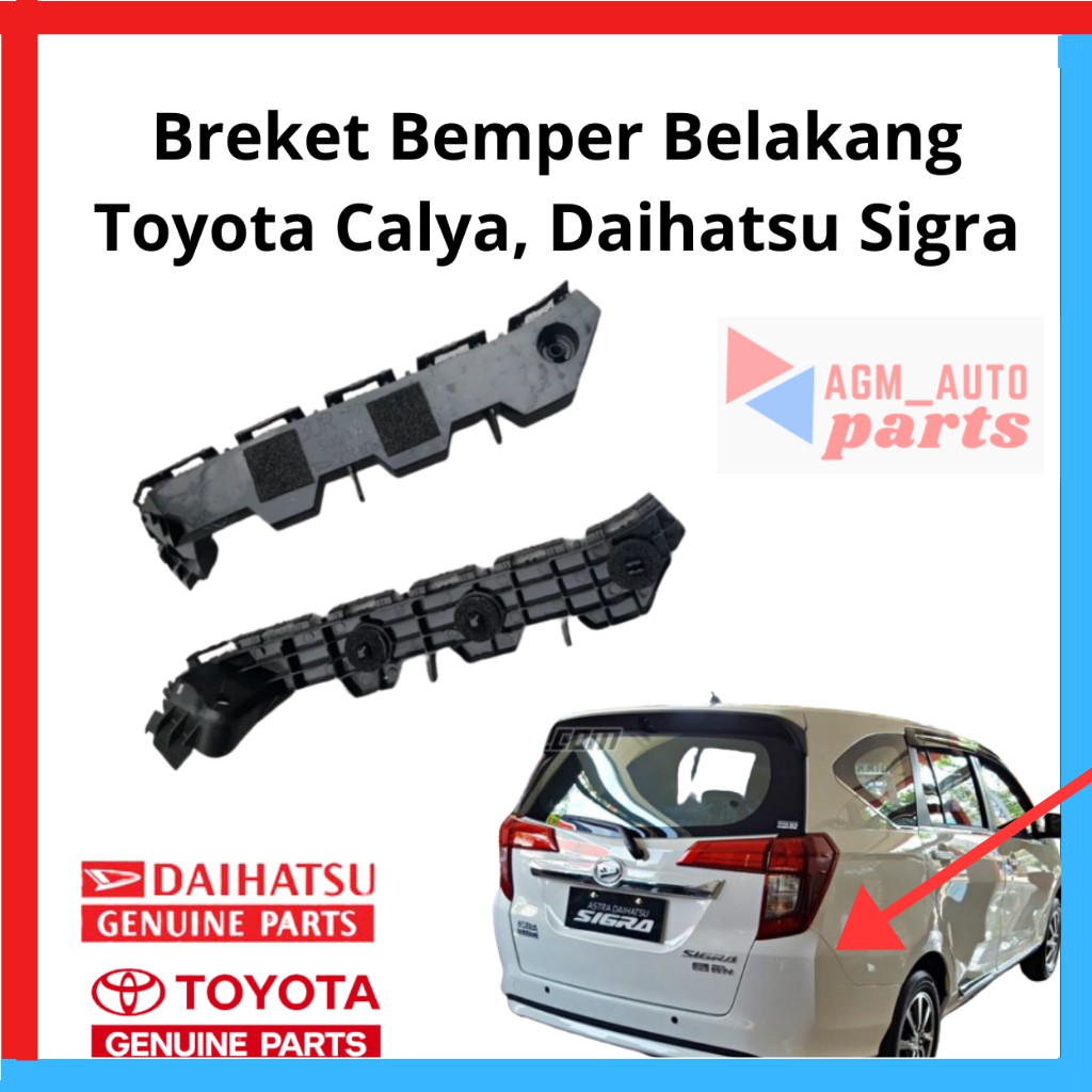 Breket Bemper Belakang calya / Breket Bemper Belakang Sigra / Breket Belakang Calya, Sigra