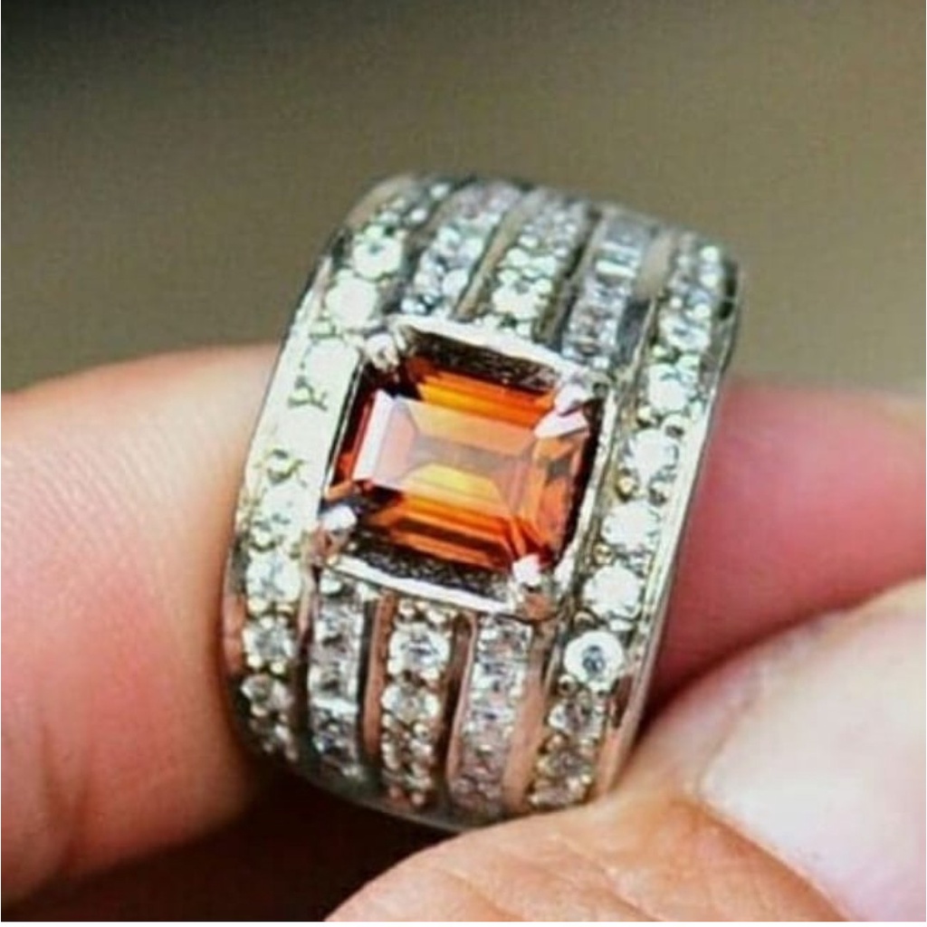 Natural Batu Orange Zircon Top Quality
