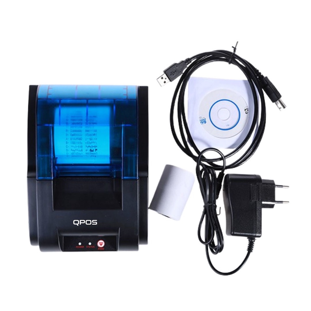 Printer Bluetooth Thermal QPOS EP58UB RPP02 58mm - USB BLUETOOTH Resi shopee