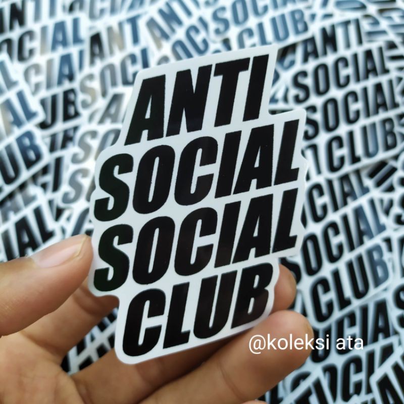 STIKER anti social social club