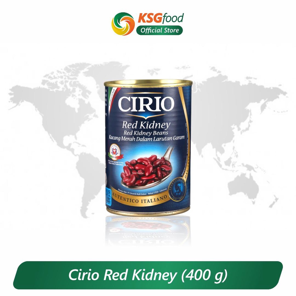 

CIRIO RED KIDNEY BEANS/Kacang Merah 400GR