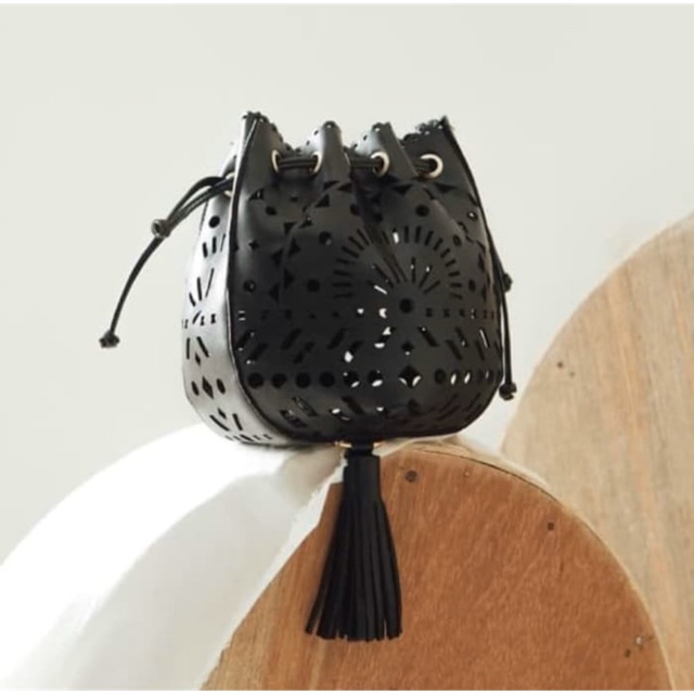Protea x Patricia Stephanie Alana Bag Black NEW JUAL RUGI