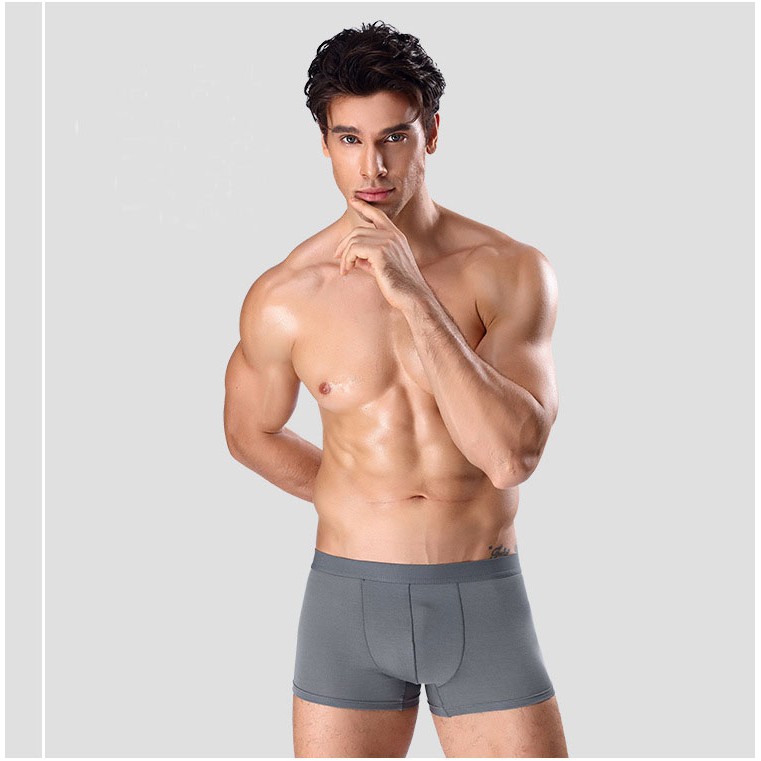 Celana Dalam Pria Boxer Brief Sexy Bahan Elastis  1pcs harga Y030