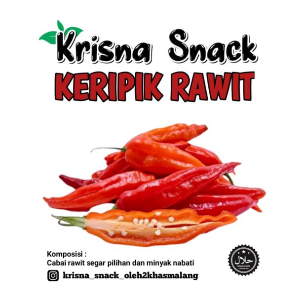 KERIPIK RAWIT VIRAL PEDAS GURIH 500GR