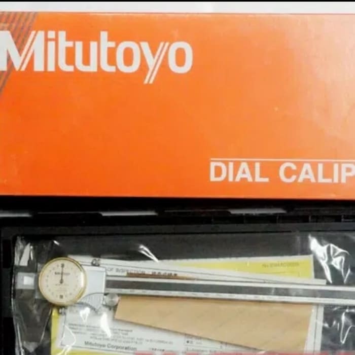 TST | Sigmat Analog Dial Caliper 6 Inch - Sigmat Jangka Sorong mitutoyo