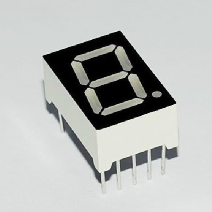 Seven Segment 0.56 Inch Inchi 7 Segment 0.56" Common Anode Anoda Merah Arnuno29 Berkualitas